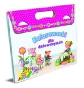 Okładka książki Kolorowanki dla dziewczynek