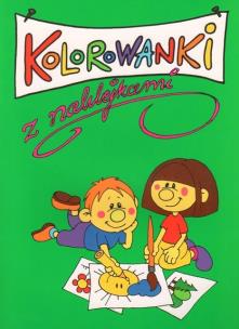 Okładka książki Kolorowanki z naklejkami 1