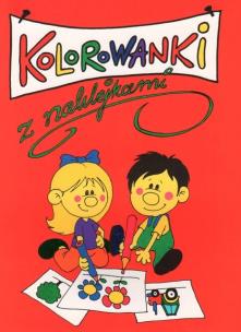 Okładka książki Kolorowanki z naklejkami 2