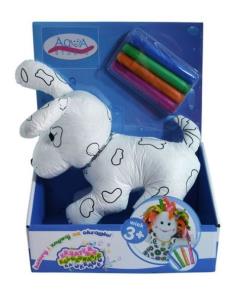 Okładka książki Koloruj na okrągło - Piesek mały