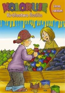 Okładka książki Koloruję Królestwo Roślin - Bazar