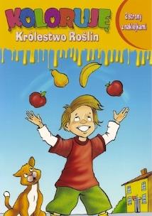 Okładka książki Koloruję Królestwo Roślin - Chłopiec
