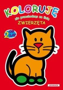 Okładka książki Koloruję Zwierzęta Malowanki od lat 2SIEDMIORÓG