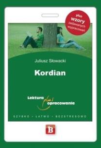 Okładka książki Kordian - J. Słowacki