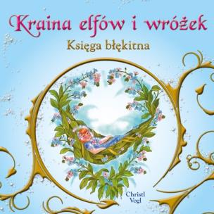 Okładka książki Kraina elfów i wróżek niebieska