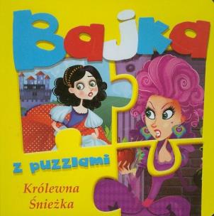 Okładka książki Królewna Śnieżka. Bajka z puzzlami