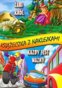 Okładka książki Książeczka z naklejkami - Każdy jest ważny