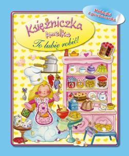 Okładka książki Księżniczka Amelka z naklejkami. To lubię robić!