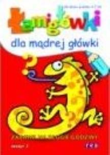 Okładka książki Łamigłówki dla mądrej  zeszyt 2 REA