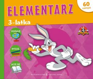 Okładka książki Looney Tunes. Elementarz 3-latka