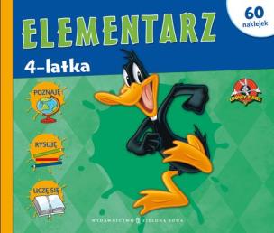 Okładka książki Looney Tunes. Elementarz 4-latka