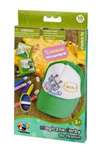 Okładka książki Magiczne farby do tkanin 10 szt.