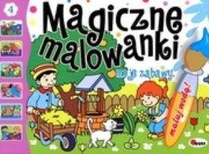 Okładka książki Magiczne malowanki - Moje zabawy