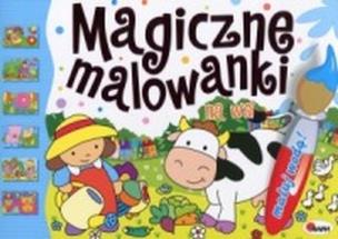 Okładka książki Magiczne malowanki - Na wsi