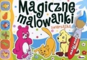 Okładka książki Magiczne malowanki - Zwierzątka