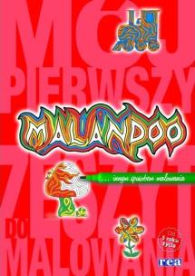 Okładka książki Malandoo. Mój pierwszy zeszyt do malow. (czerwony)
