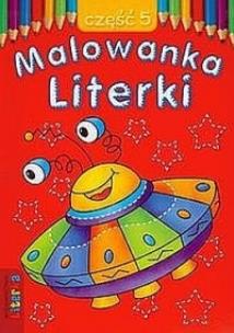 Okładka książki Malowanka - Literki cz. 5  LITERKA