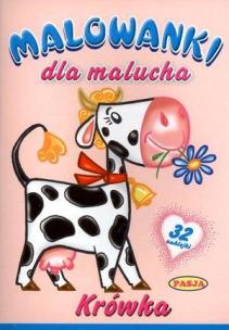 Okładka książki Malowanki dla malucha - Krówka PASJA