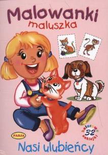 Okładka książki Malowanki maluszka - Nasi ulubieńcy PASJA
