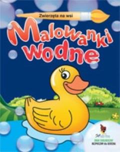 Okładka książki Malowanki wodne - Zwierzęta na wsi