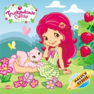 Okładka książki Maluch rysuje - Truskawkowe Ciastko
