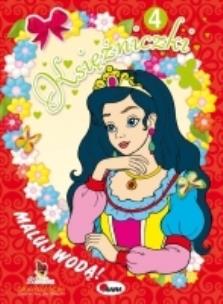 Okładka książki Maluj wodą - Księżniczki 4