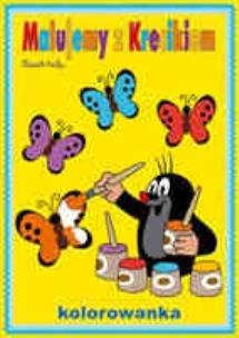 Okładka książki Malujemy z krecikiem Kolorowanka