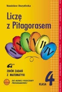 Okładka książki Mat. Liczę Z Pitag.  4 Zbiór zadań NPP w.2012 ADAM