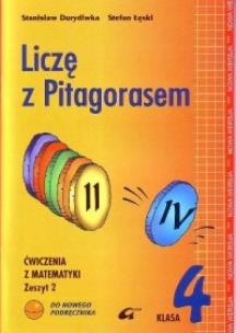 Okładka książki Mat. Liczę Z Pitag.  4/2 ćw. NPP w.2012 ADAM
