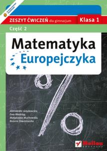 Okładka książki Matematyka Europejczyka GIM 1/2 ćw Helion
