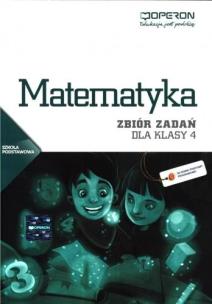 Okładka książki Matematyka SP 4 Ciekawi...zb. zadań w.2012 OPERON