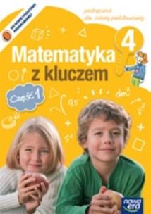 Okładka książki Matematyka SP 4 Matematyka z kluczem Podr. cz1 NPP