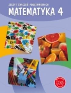 Okładka książki Matematyka SP 4 zeszyt ćwiczeń podstawowych GWO