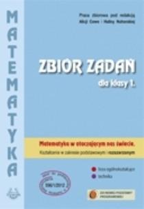 Okładka książki Matematyka w otacz LO 1 zb. zad. ZR w.2012 PODKOWA