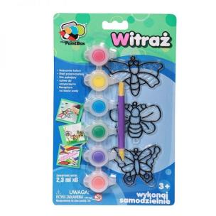 Okładka książki Mini witraż. Motyle