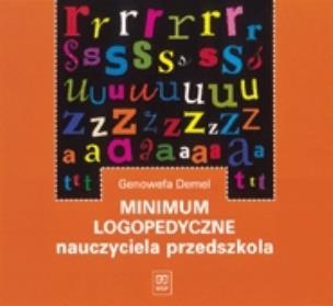 Okładka książki Minimum logopedyczne nauczyciela przedszkola WSiP