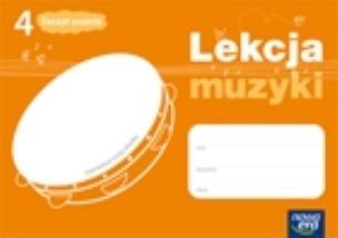 Okładka książki Muzyka SP 4 Lekcja muzyki ćw. w.2012 NE
