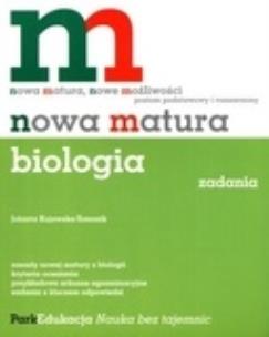 Okładka książki Nowa Matura - Biologia zadania PARK/PWN