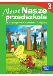 Okładka książki Nowe Nasze przedszkole KP cz. 3  MAC