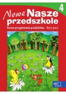 Okładka książki Nowe Nasze przedszkole KP cz. 4  MAC