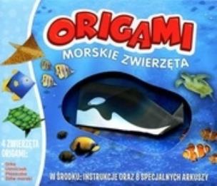 Okładka książki Origami. Morskie zwierzęta
