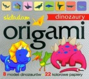 Okładka książki Origami. Składam dinozaury