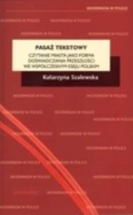 Okładka książki Pasaż tekstowy