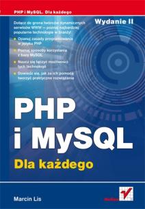 Okładka książki PHP i MySQL Dla każdego w.II