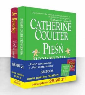 Okładka książki Pieśń wojownika/Pan mego serca pakiet