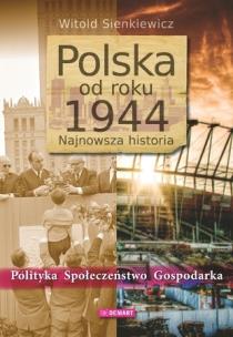 Okładka książki Polska od roku 1944. Najnowsza historia DEMART
