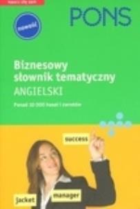 Okładka książki Pons biznesowy słownik tematyczny angielski