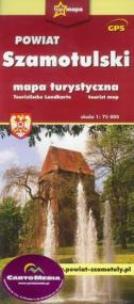 Okładka książki Powiat Szamotulski mapa turystyczna