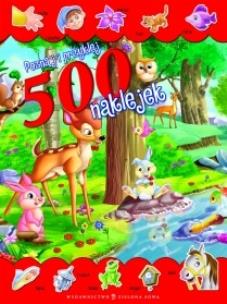 Okładka książki Poznaj i przyklej - 500 naklejek