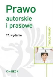 Okładka książki Prawo autorskie i prasowe